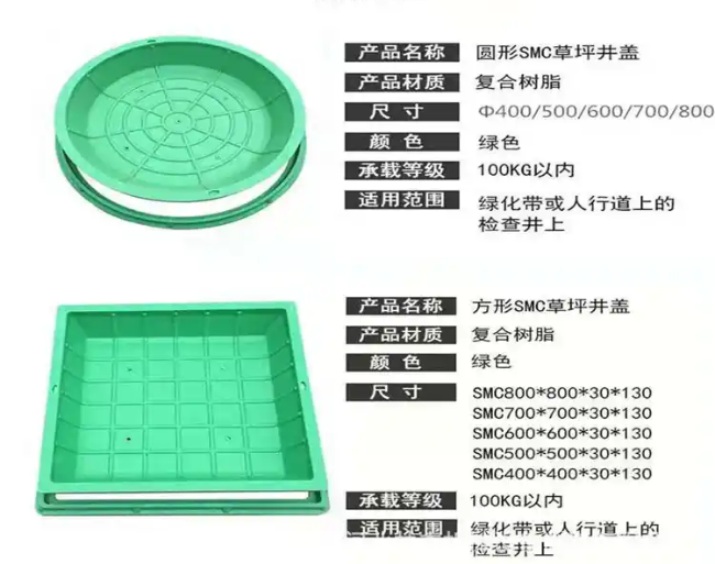 洪山树脂复合种植井盖展示